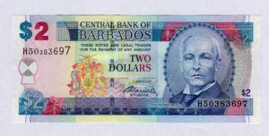 ברבדוס - שטר 2$ 2007 Barbados
