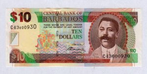 ברבדוס - שטר 10$ 2007 Barbados