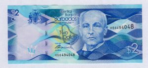 ברבדוס - שטר 2$ 2013 Barbados
